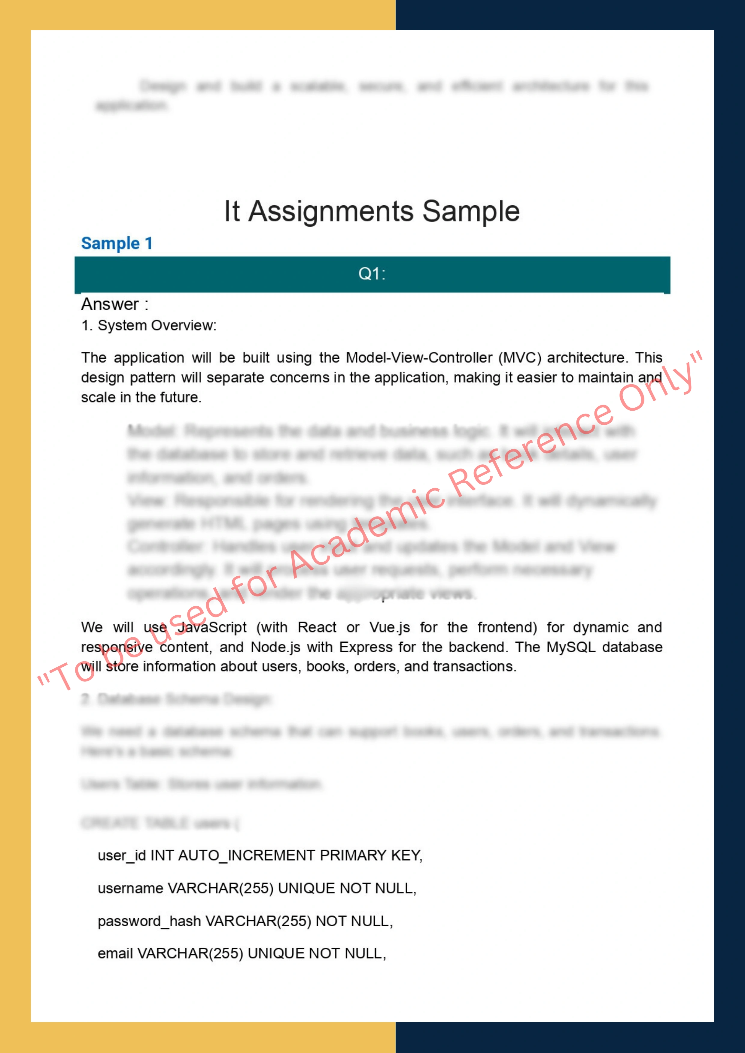 ICT202 - Software Engineering Principles 1